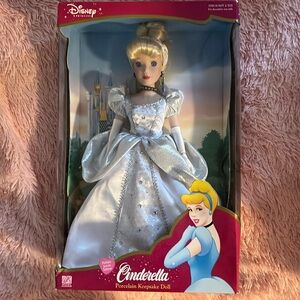 Disney Cinderella Porcelain Keepsake Doll